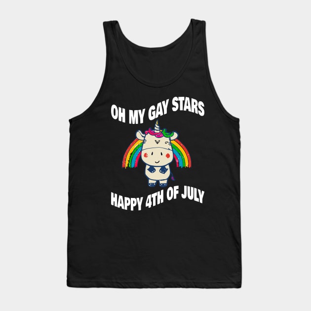 4th Of July Patriotic Tank Top by Outrageous Flavors